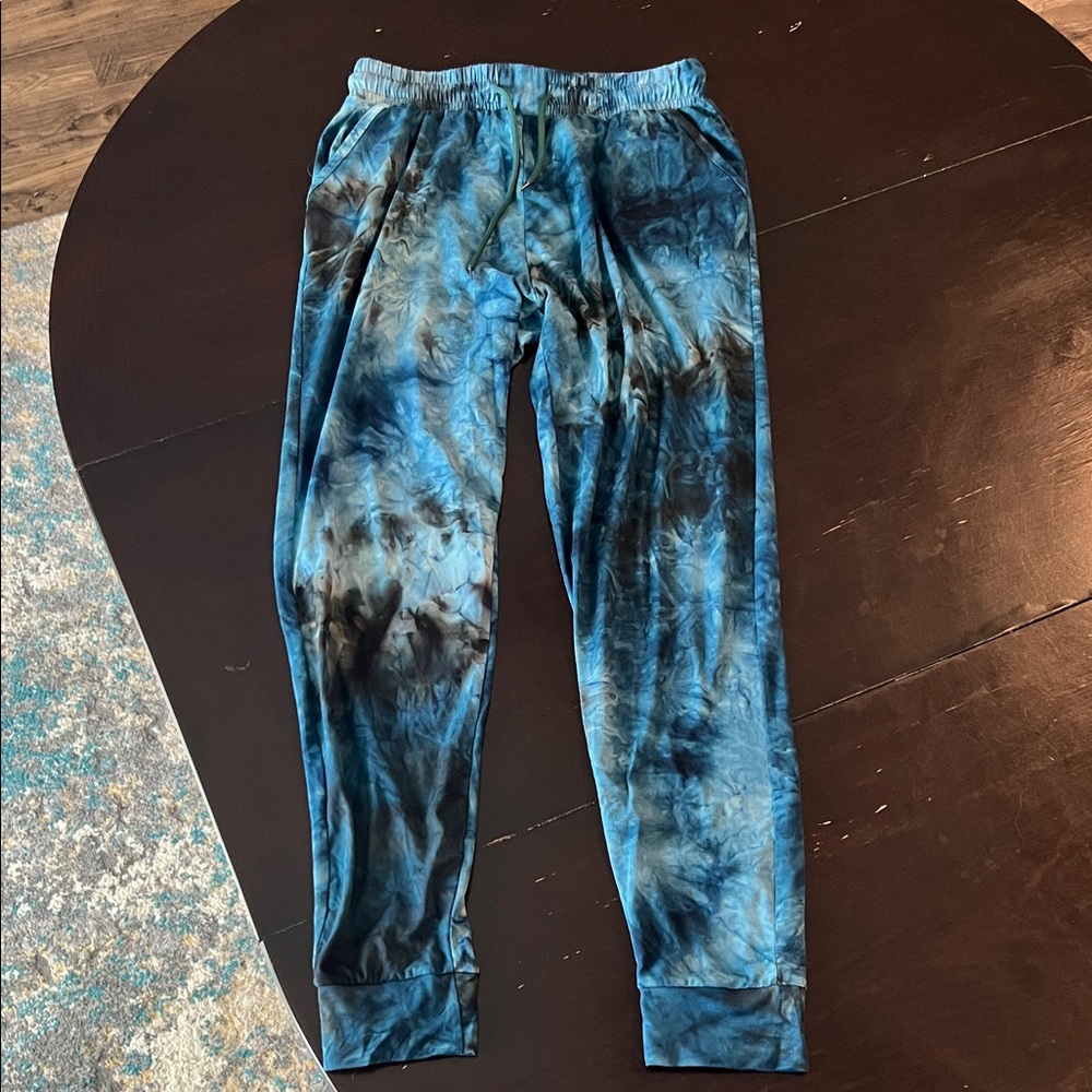 Women’s Tie-Dye Blue Jogger Pants